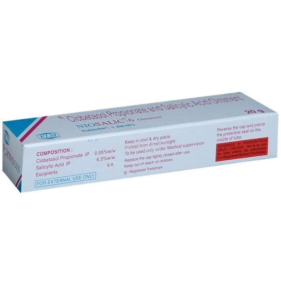 niosalic 6 ointment 20 gm